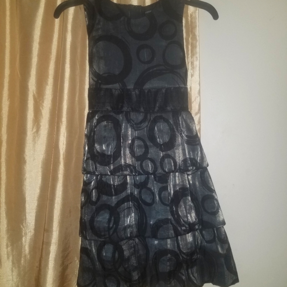 Shiny circles dress
